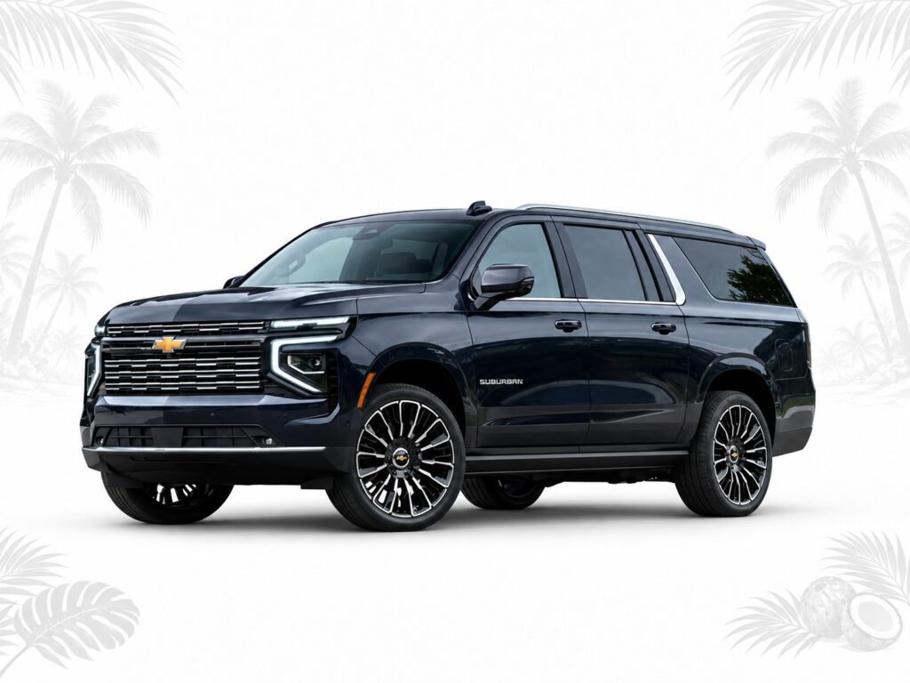 Suburban de One Click Shuttles para traslados VIP en Punta Cana